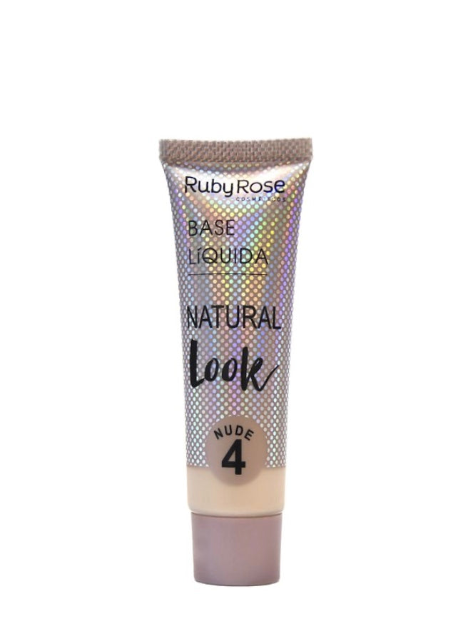 Base natural Look Ruby rose