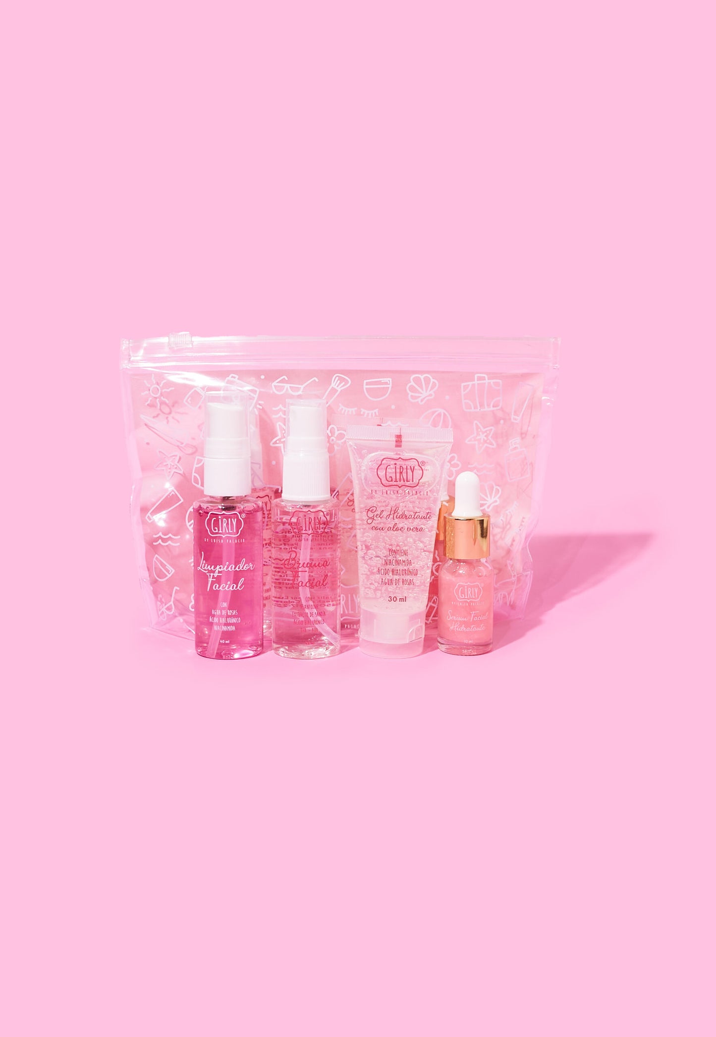 Kit viajero skincare girly