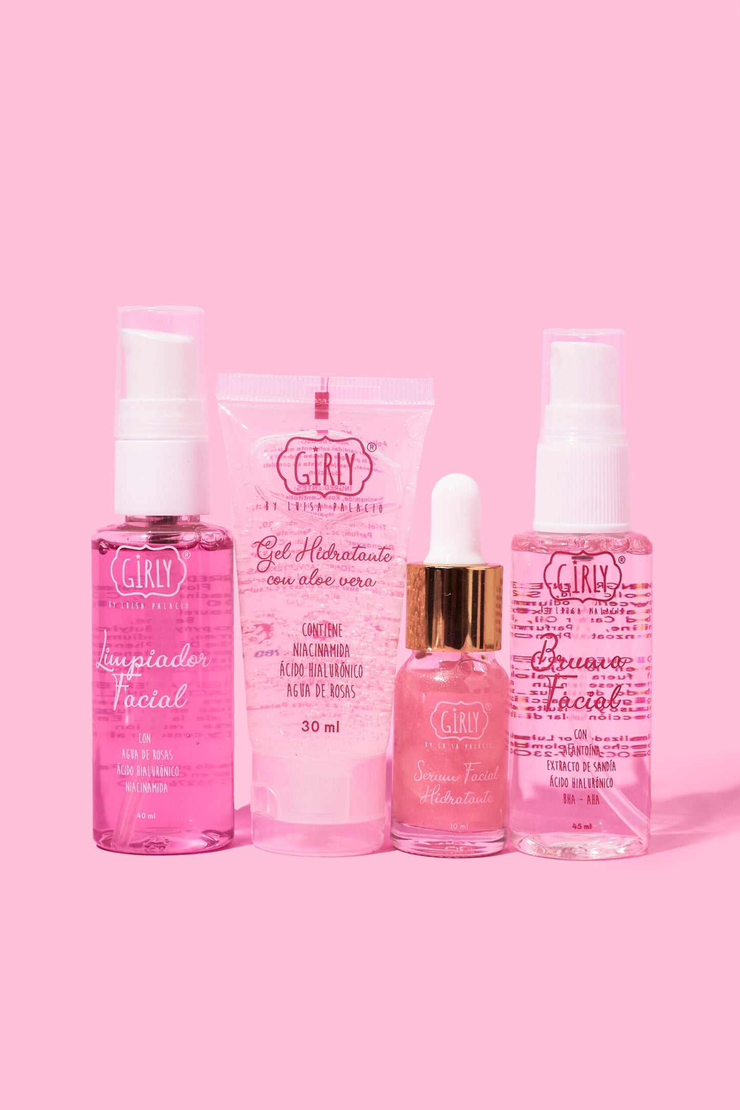 Kit viajero skincare girly