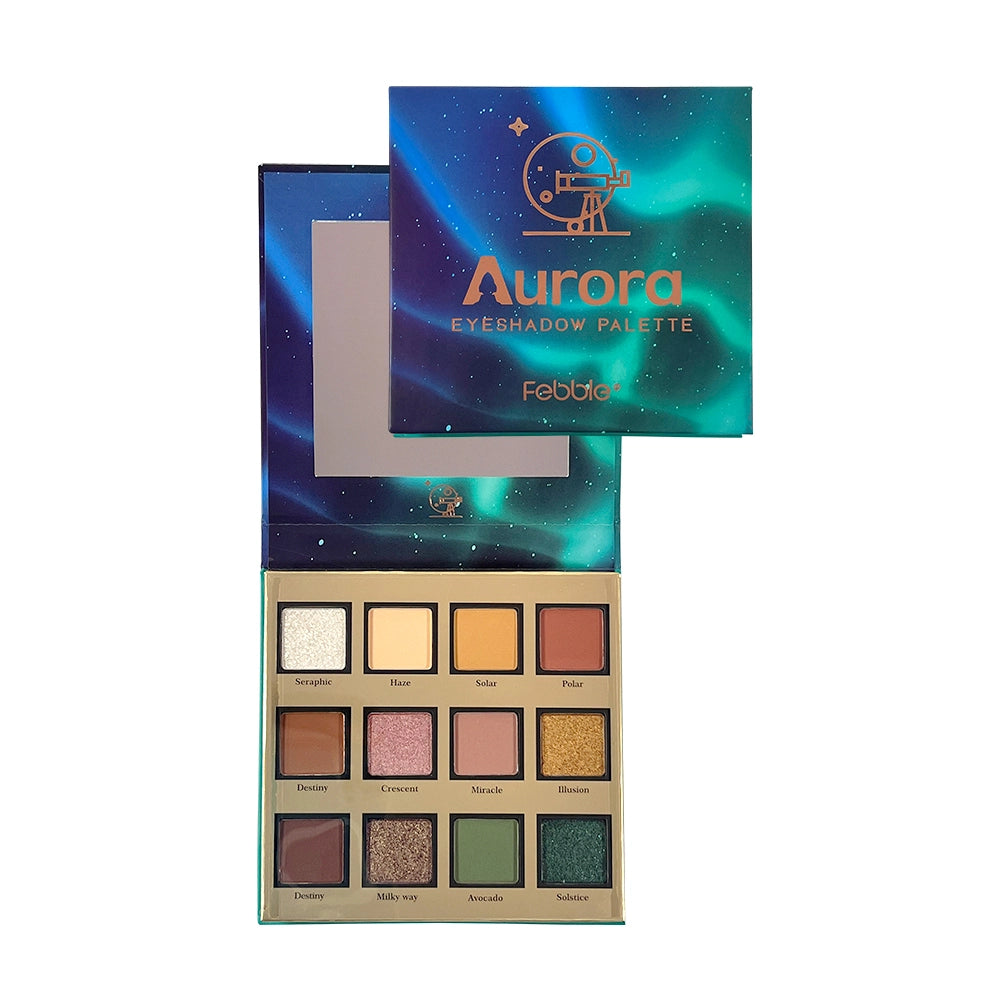 Paleta de sombras aurora febble