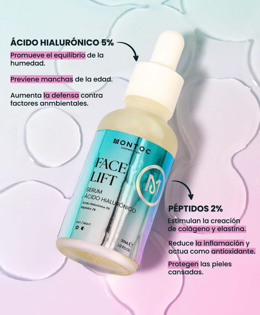 Serum acido hialuronico montoc