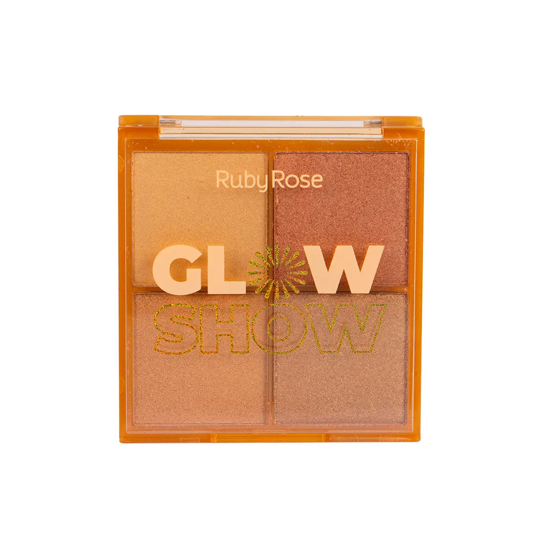 Paleta de iluminadores x4 ruby rose