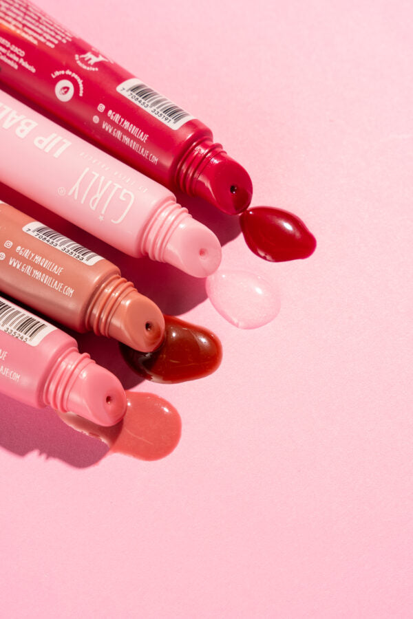 Lip balm girly con peptidos con color